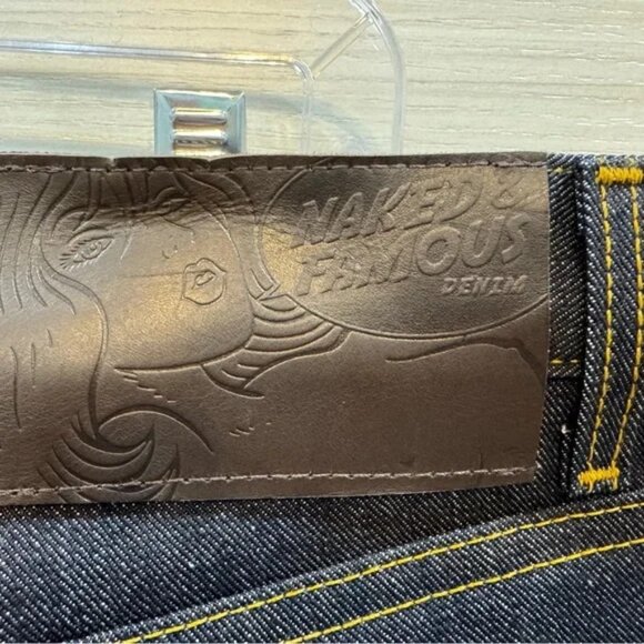 *NWOT* Naked & Famous - Easy Guy Left Hand Twill Selvedge - Picture 7 of 10